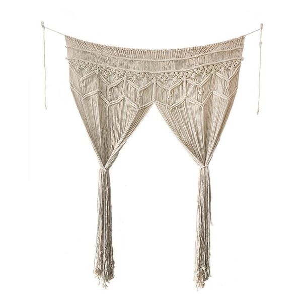 tapestries macrame tapestry cotton woven handwoven bohemian for room divider window door curtains wedding background 90 * 180cm
tapestries macrame tapestry cotton woven handwoven bohemian for room divider window door curtains wedding background 90 * 180cm