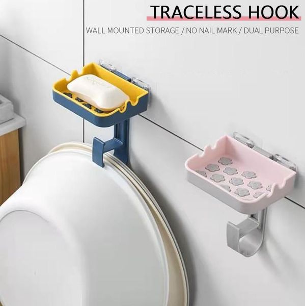 soap dishes wall-mounted suction cup bathroom supplies box storage case with hook hole-drain rack dish holder organizer home
soap dishes wall-mounted suction cup bathroom supplies box storage case with hook hole-drain rack dish holder organizer home