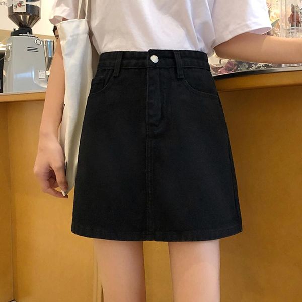 skirts a-line skirt summer 2021 black half length women's slim all-around denim short
skirts a-line skirt summer 2021 black half length women's slim all-around denim short