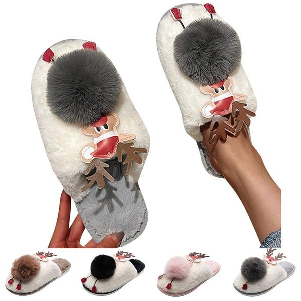 slippers fashion winter women house warm cartoon cute deer shoes breathable furry flip flop slides indoor #40, Black
slippers fashion winter women house warm cartoon cute deer shoes breathable furry flip flop slides indoor #40, Black