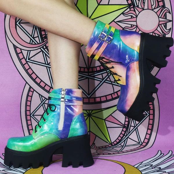boots brand fashion women motorcycle ankle ladies platform chunky high heels colorful cool street shoes, Black
boots brand fashion women motorcycle ankle ladies platform chunky high heels colorful cool street shoes, Black