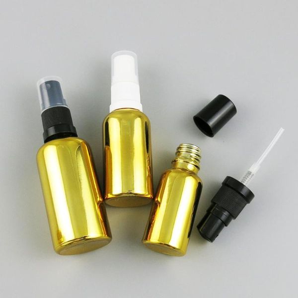 10pcs x 10ml 30ml 50ml portable gold glass essential oil bottle with black spray for perfume using
10pcs x 10ml 30ml 50ml portable gold glass essential oil bottle with black spray for perfume using
