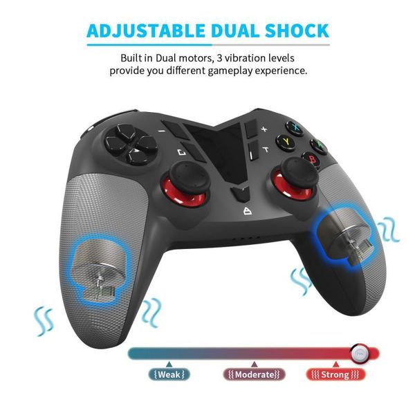 with 6-axis gyroscope vibration gamepad full function controller bluetooth wireless gamepads for switch ns pro/lite
with 6-axis gyroscope vibration gamepad full function controller bluetooth wireless gamepads for switch ns pro/lite