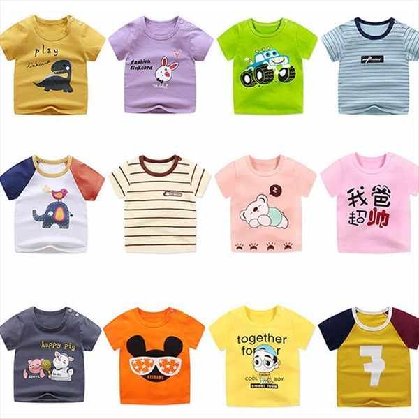 summer casual cartoon children t shirt boy short sleeves o neck tees baby cotton for girls, Blue
summer casual cartoon children t shirt boy short sleeves o neck tees baby cotton for girls, Blue