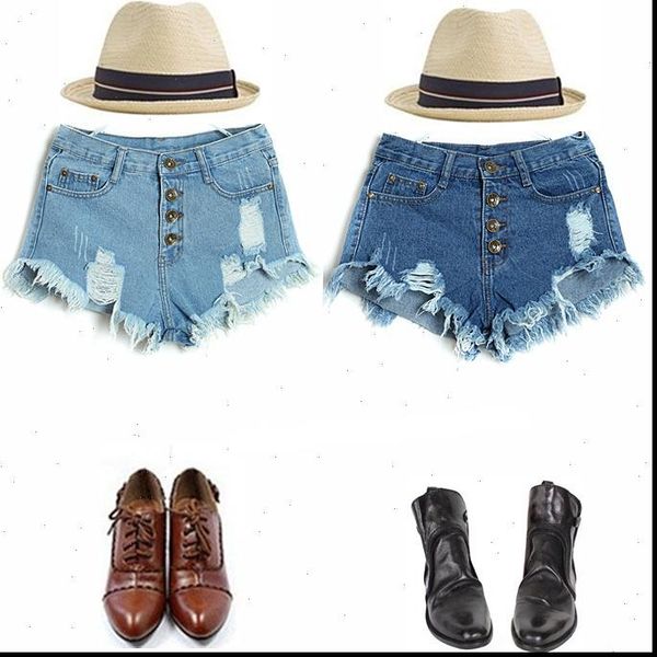 2021 summer new hole punk rock casual vintage ripped retro denim jeans high waist shorts women, White;black
2021 summer new hole punk rock casual vintage ripped retro denim jeans high waist shorts women, White;black