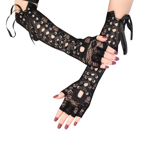 five fingers gloves lace bandage y2k long seductive ribbon rivet half finger ceremonial gothic nightclub party glove, Blue;gray
five fingers gloves lace bandage y2k long seductive ribbon rivet half finger ceremonial gothic nightclub party glove, Blue;gray