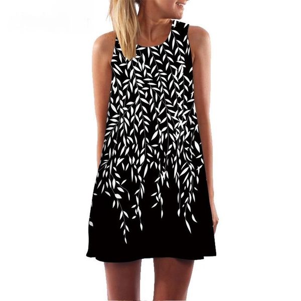 vintage chiffon black dress women fashion casual loose sleeveless summer dress ladies elegant mini dresses jurken party dresses, Black;gray
vintage chiffon black dress women fashion casual loose sleeveless summer dress ladies elegant mini dresses jurken party dresses, Black;gray