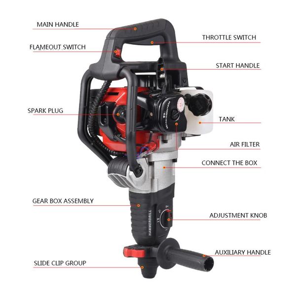professiona electric drills concrete percussion hammer 1200w drill demolition gasoline pickaxe diamond head rock drilling machine
professiona electric drills concrete percussion hammer 1200w drill demolition gasoline pickaxe diamond head rock drilling machine