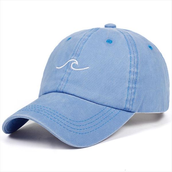 design washed dad hats women men sea wave baseball cap cotton sports bone garros, Blue;gray
design washed dad hats women men sea wave baseball cap cotton sports bone garros, Blue;gray