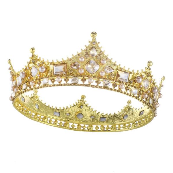 other baroque pearl king queen diadema crown tiaras headpiece rhinestone prom bridal wedding hair accessories jewelry, Golden;white
other baroque pearl king queen diadema crown tiaras headpiece rhinestone prom bridal wedding hair accessories jewelry, Golden;white