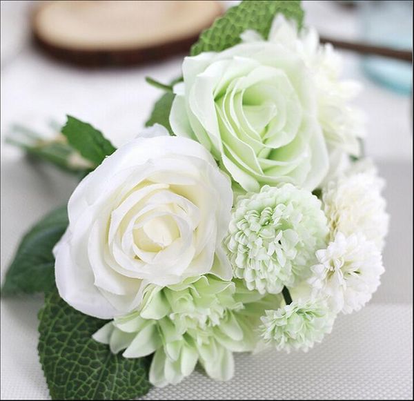 new 30cm/11.8" silk flower wedding bouquet rose dahlia artificial flowers bridal bouquets fake flowerhome wedding decoration
new 30cm/11.8" silk flower wedding bouquet rose dahlia artificial flowers bridal bouquets fake flowerhome wedding decoration