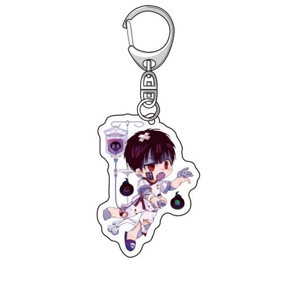 Toilet Bound Hanako Kun Keychain Women Cartoon Key Chain Man Cute Anime Key Holder for Pants Creative Fashion Metal Porte Clef
Toilet Bound Hanako Kun Keychain Women Cartoon Key Chain Man Cute Anime Key Holder for Pants Creative Fashion Metal Porte Clef