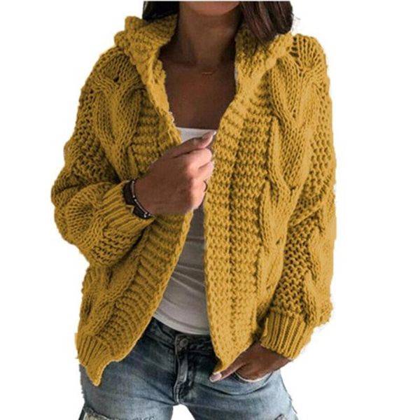 women's knits & tees cardigan for office lady loose women long sleeve v neck solid color twist hooded knitwear knitted coat sweater y, White
women's knits & tees cardigan for office lady loose women long sleeve v neck solid color twist hooded knitwear knitted coat sweater y, White
