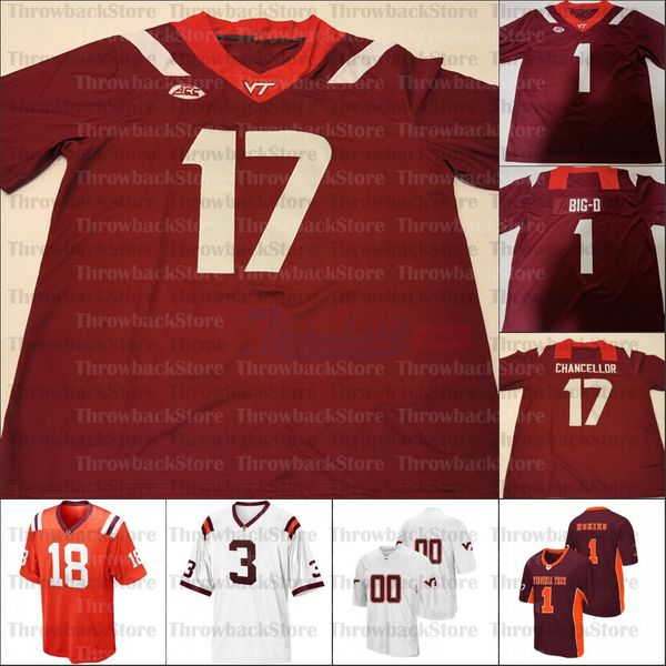 custom virginia tech hokies college football jersey 2 hendon hooker 83 tayvion robinson 11 tre turner, Black
custom virginia tech hokies college football jersey 2 hendon hooker 83 tayvion robinson 11 tre turner, Black