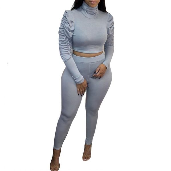 casual solid gray turtlenecks two women's ensemble plissado puff harvest and skinny pants suit new lounge wear joint p9i5
casual solid gray turtlenecks two women's ensemble plissado puff harvest and skinny pants suit new lounge wear joint p9i5