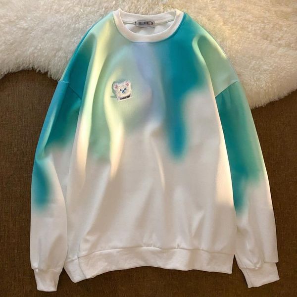 women's hoodies & sweatshirts autumn women gradient colorful fashion ins cute badge vintage clothes aesthetic long sleeve pullover, Black
women's hoodies & sweatshirts autumn women gradient colorful fashion ins cute badge vintage clothes aesthetic long sleeve pullover, Black