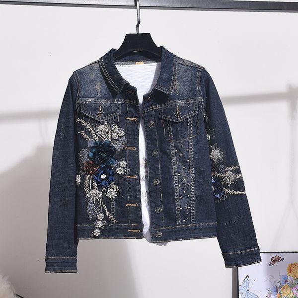 handwork embroidery flowers jeans female jacket coat pencil pants women two piece set navy blue denim suit streetwear gq8a
handwork embroidery flowers jeans female jacket coat pencil pants women two piece set navy blue denim suit streetwear gq8a