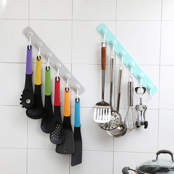 360° rotating multifunction kitchen storage hook holder 6 hooks wall door hanger rack for spoon scoop bathroom kitchen organizer
360° rotating multifunction kitchen storage hook holder 6 hooks wall door hanger rack for spoon scoop bathroom kitchen organizer