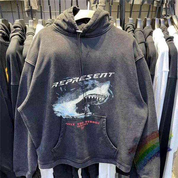 men's hoodies & sweatshirts they represent vintage male hoodie 1:1 high-quality sweaters only the strong survive black shark with hood
men's hoodies & sweatshirts they represent vintage male hoodie 1:1 high-quality sweaters only the strong survive black shark with hood