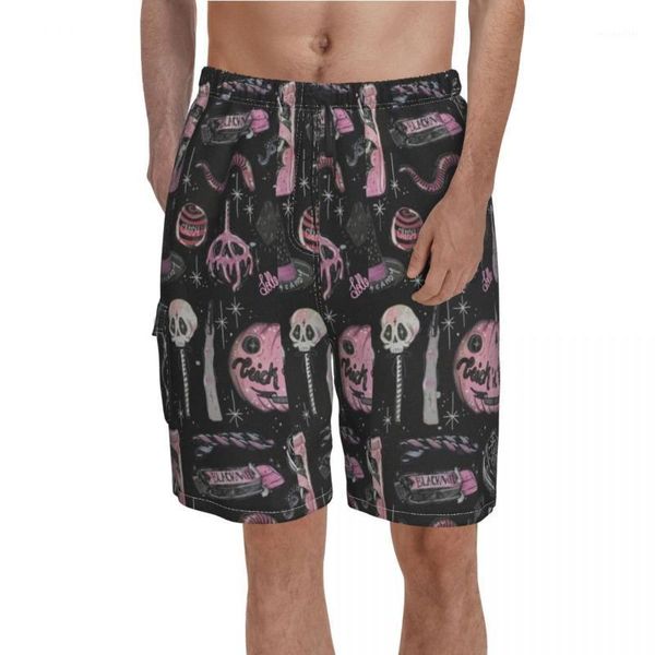 men's shorts halloween witch trick treat board creepy men beach swimming trunks polyester funny swim, White;black
men's shorts halloween witch trick treat board creepy men beach swimming trunks polyester funny swim, White;black