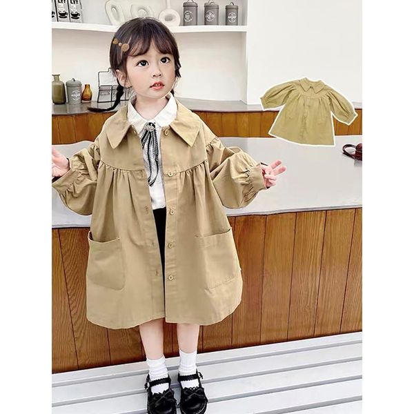 jackets spring autumn baby girls windbreaker korean style doll collar single-breasted loose coats kids casual children clothes, Blue;gray
jackets spring autumn baby girls windbreaker korean style doll collar single-breasted loose coats kids casual children clothes, Blue;gray