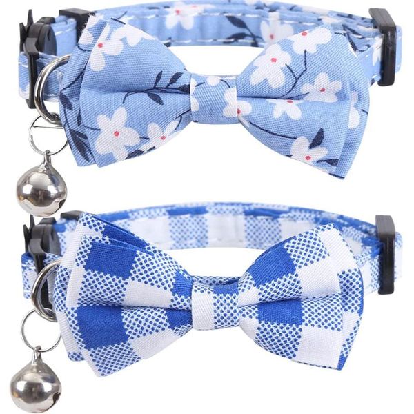 cat collars & leads breakaway blue collar with bell and bowtie floral patterns adjustable safety plaid kitten for kitty pet small dogs
cat collars & leads breakaway blue collar with bell and bowtie floral patterns adjustable safety plaid kitten for kitty pet small dogs