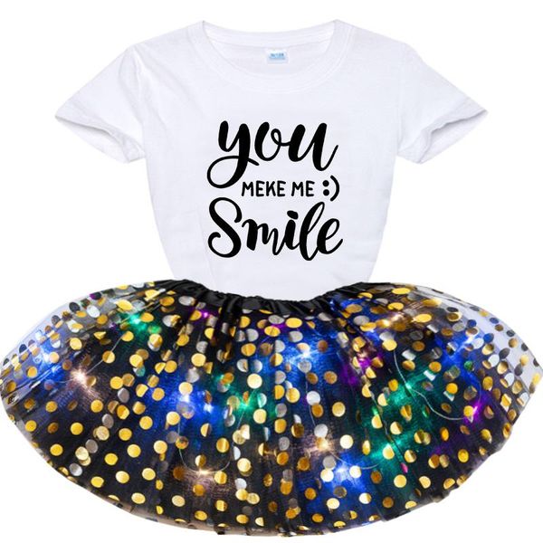 clothing sets 2021 girls personalized customized birthday gift dress party dresses girl custom letter short sleeve t-shirt+luminous skirt, White
clothing sets 2021 girls personalized customized birthday gift dress party dresses girl custom letter short sleeve t-shirt+luminous skirt, White