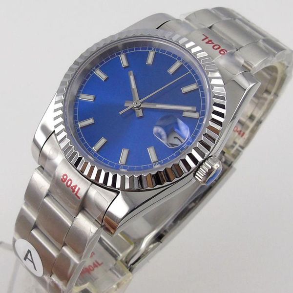 wristwatches 36mm/39mm sterile dial sapphire glass fluted bezel jubilee date 21 jewels miyota 8215 automatic men's wristwatch, Slivery;brown
wristwatches 36mm/39mm sterile dial sapphire glass fluted bezel jubilee date 21 jewels miyota 8215 automatic men's wristwatch, Slivery;brown