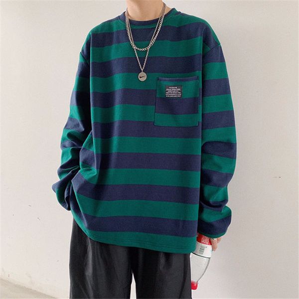 new 2021 striped t shirt men oversized t-shirt casual japan streetwear fashion autumn long sleeve shirts males usc9, Black
new 2021 striped t shirt men oversized t-shirt casual japan streetwear fashion autumn long sleeve shirts males usc9, Black