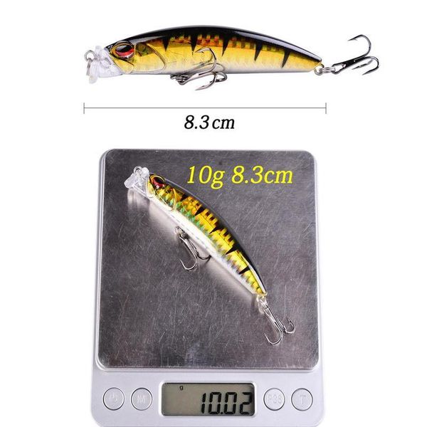 5pcs minnow fishing lure hard artificial bait 3d eyes 8.3cm 10g fishing wobbler bell diving 0.1m-0. crankbait jllvhy
5pcs minnow fishing lure hard artificial bait 3d eyes 8.3cm 10g fishing wobbler bell diving 0.1m-0. crankbait jllvhy