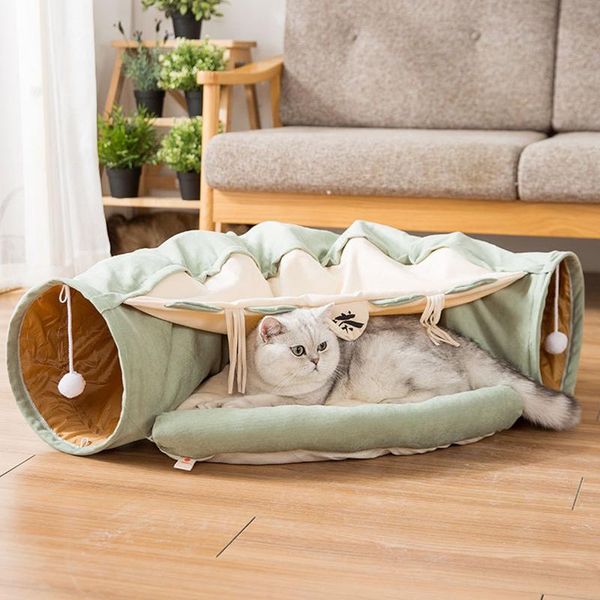 cat beds & furniture pet tunnel bed house sleeping with ball funny long play toy for warm
cat beds & furniture pet tunnel bed house sleeping with ball funny long play toy for warm