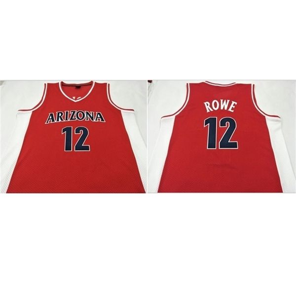 21ss #12 arizona wildcats rowe basketball jersey basketball jersey or custom any name or number jersey, Black
21ss #12 arizona wildcats rowe basketball jersey basketball jersey or custom any name or number jersey, Black