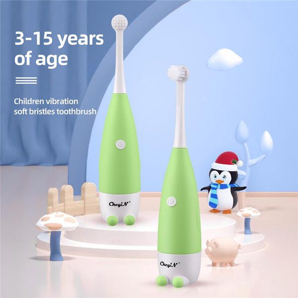 smart electric toothbrush ckeyin ultrasonic vibration kids ultra soft bristle child waterproof teeth cleaner 3-15 years old
smart electric toothbrush ckeyin ultrasonic vibration kids ultra soft bristle child waterproof teeth cleaner 3-15 years old