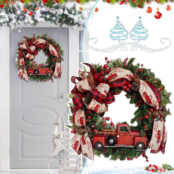 decorative flowers & wreaths red truck christmas wreath window front door decoration wall hanging for props party home room
decorative flowers & wreaths red truck christmas wreath window front door decoration wall hanging for props party home room
