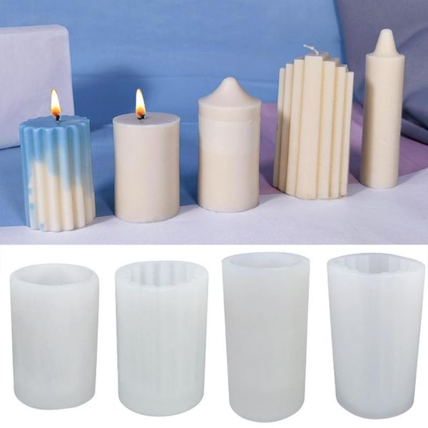 craft tools cylindrical silicone candle mold handmade soy wax mould home geometric decoration diy making tool
craft tools cylindrical silicone candle mold handmade soy wax mould home geometric decoration diy making tool