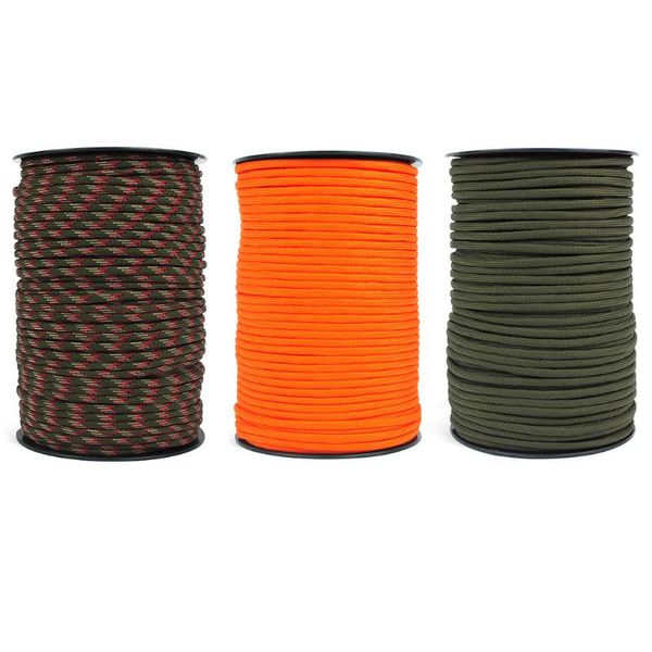 outdoor gadgets 100m 550 paracord parachute cord lanyard 9 strand core tent rope climbing
outdoor gadgets 100m 550 paracord parachute cord lanyard 9 strand core tent rope climbing