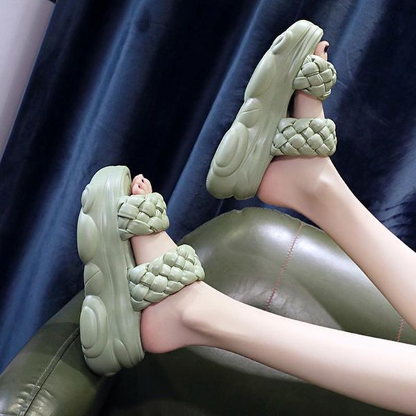 women's platform slippers 2021 summer women high heels slippers fashion solid color female beach shoes women summer slipper, Black
women's platform slippers 2021 summer women high heels slippers fashion solid color female beach shoes women summer slipper, Black