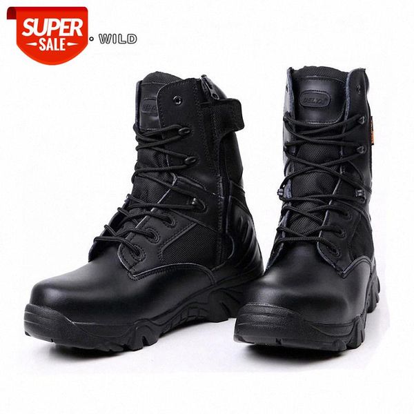tactical army boots for men winter genuine leather waterproof rubber men's boots safety work shoes military combat ankle #q21u
tactical army boots for men winter genuine leather waterproof rubber men's boots safety work shoes military combat ankle #q21u
