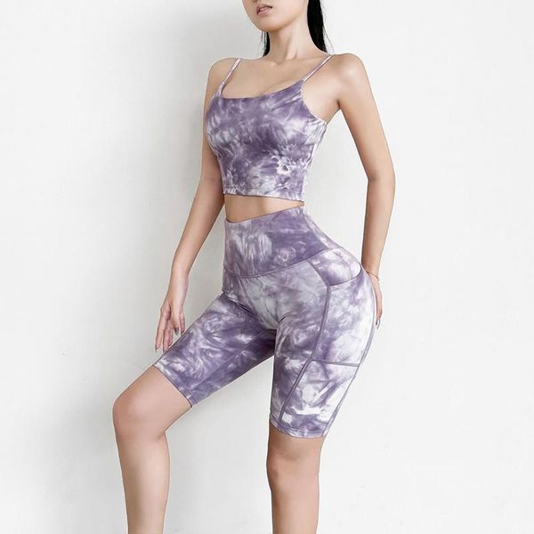 women's tracksuits normov summer women sets fitness backless and push up pockets shorts suit workout tie dye print 2 pieces mujer, Gray
women's tracksuits normov summer women sets fitness backless and push up pockets shorts suit workout tie dye print 2 pieces mujer, Gray