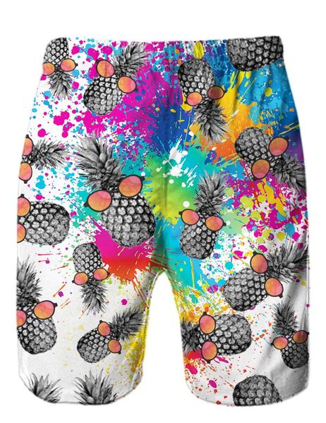 men's shorts casual swimming trunks quick-drying printed beach pants pool party sports summer mesh lining surf, White;black
men's shorts casual swimming trunks quick-drying printed beach pants pool party sports summer mesh lining surf, White;black