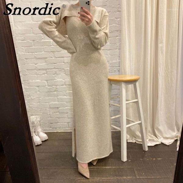 casual dresses 2021 women autumn winter sheath knitted sweater dress full sleeve split hem a-line pullover jumper, Black;gray
casual dresses 2021 women autumn winter sheath knitted sweater dress full sleeve split hem a-line pullover jumper, Black;gray