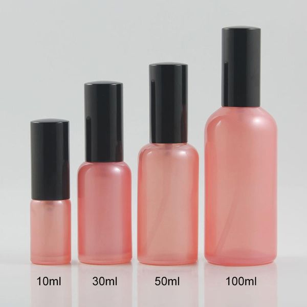 storage bottles & jars 100ml empty round lotion pump bottle with black cap, pink mist spray glass wholesale
storage bottles & jars 100ml empty round lotion pump bottle with black cap, pink mist spray glass wholesale