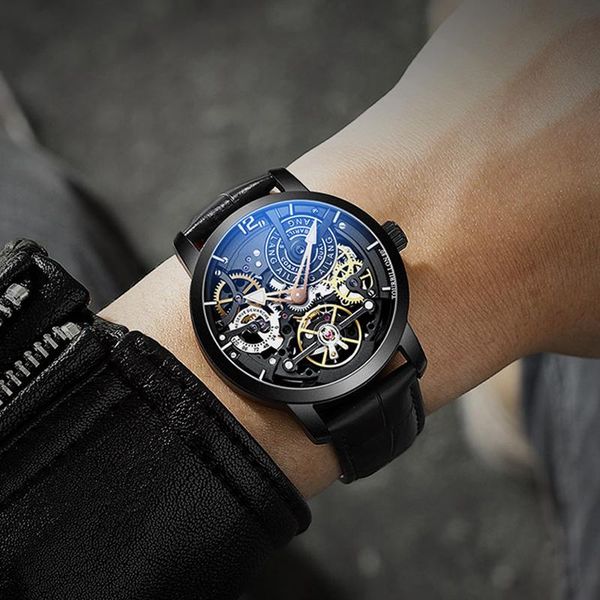 wristwatches ailang automatic men's hollow mechanical watch cyclone stainless steel luminous waterproof luxury 6811, Slivery;brown
wristwatches ailang automatic men's hollow mechanical watch cyclone stainless steel luminous waterproof luxury 6811, Slivery;brown