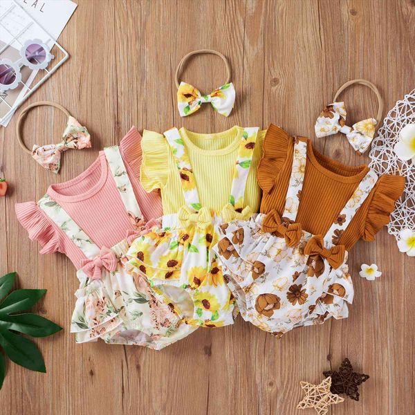 newborn baby girl clothes lace ruffle sunflower print romper headband 2pcs summer sleeveless outfits sunsuit for 0 24months 4, White
newborn baby girl clothes lace ruffle sunflower print romper headband 2pcs summer sleeveless outfits sunsuit for 0 24months 4, White