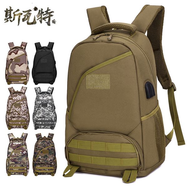 jungle camouflage special b backpack men's canvas travel outdoor large capacity external rechargeable mountaineering bag
jungle camouflage special b backpack men's canvas travel outdoor large capacity external rechargeable mountaineering bag