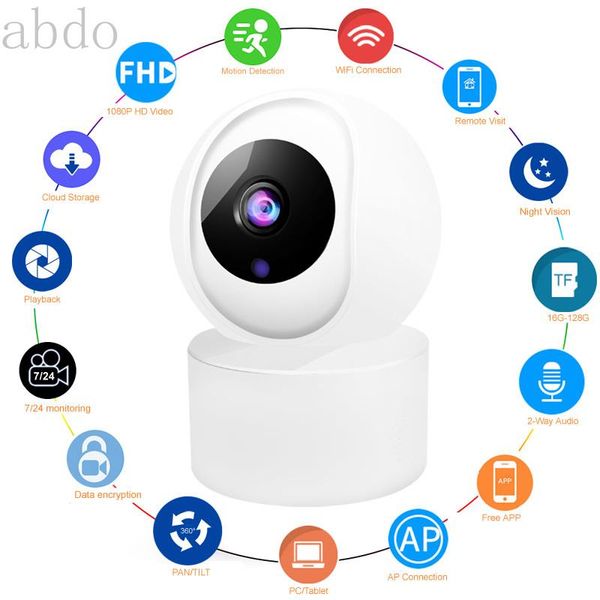 cameras 1080p smart wifi camera indoor security surveillance ip home motion detection baby / pet nanny monitor cctv cam
cameras 1080p smart wifi camera indoor security surveillance ip home motion detection baby / pet nanny monitor cctv cam