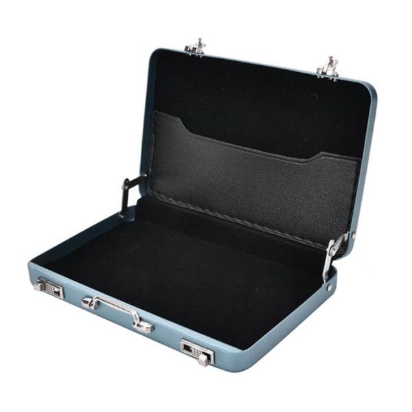 card holders 1pc colorful aluminium credit case box fashion mini briefcase business id password, Brown;gray
card holders 1pc colorful aluminium credit case box fashion mini briefcase business id password, Brown;gray