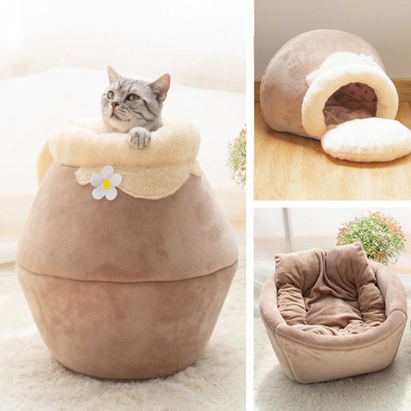 winter cat bed warm plush cat house cave sleeping bag cushion portable foldable nest kennel sofa mat small cats kitten products
winter cat bed warm plush cat house cave sleeping bag cushion portable foldable nest kennel sofa mat small cats kitten products