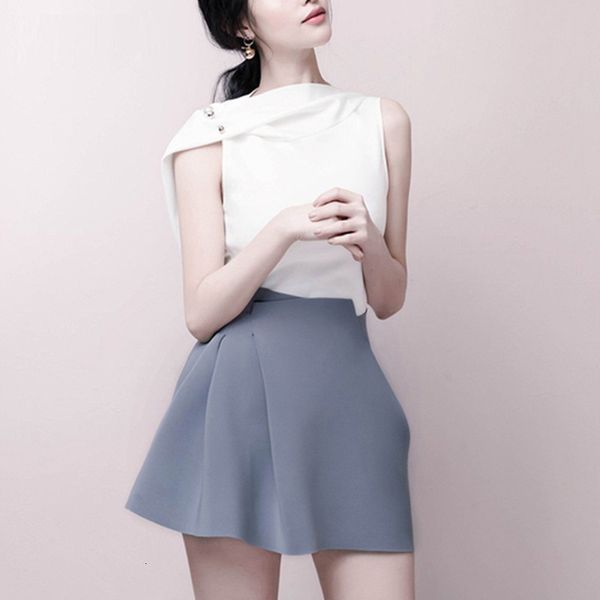 2021 summer temperament ol two-piece suit sets women new irregular hem sleeveless white blouse + blue asymmetrical skirt oku7
2021 summer temperament ol two-piece suit sets women new irregular hem sleeveless white blouse + blue asymmetrical skirt oku7