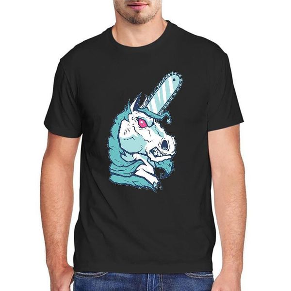 men's t-shirts style cartoon printed saw the horse party clothes accessories women men gift, White;black
men's t-shirts style cartoon printed saw the horse party clothes accessories women men gift, White;black
